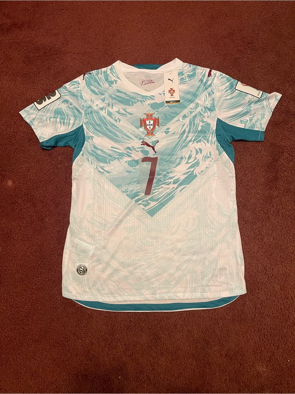 Cristiano Ronaldo Portugal Road Soccer Jersey - 2026 FIFA World Cup
